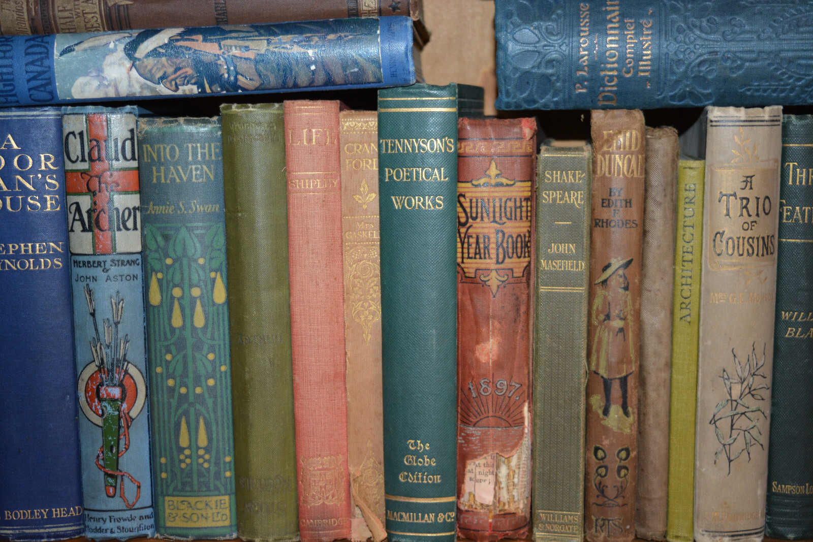 Antique Vintage & Decorative Books 30 x Shelf Fillers, Interior Design