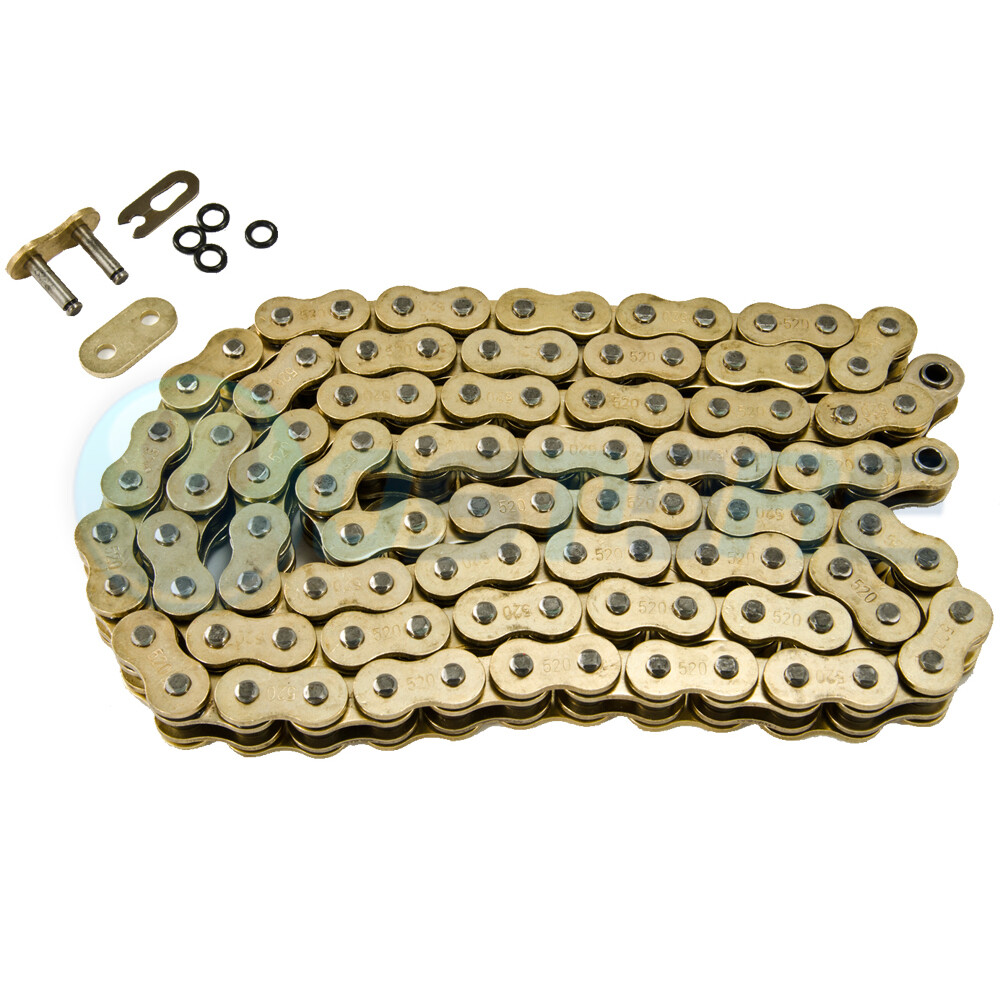 O-ring Drive Gold Chain for 2005-2006 Kawasaki Ninja ZX6R