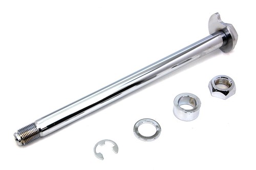 Harley Chrome Rear Axle Kit for FLT Touring Models 2009 Up V-Twin 44-0271 K8 - Picture 4 of 4