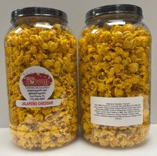 World's Best Gourmet JALAPENO CHEDDAR Corn Popcorn - 1 Gallon Container