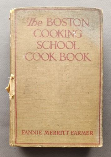 Vintage 1937 The Boston Cooking School Cookbook by Fannie Merritt Farmer 6th Ed. - Picture 1 of 15