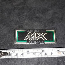 NOS vintage original Shimano MX decal sticker bicycle bike