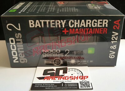 Noco Genius 2 A Lade Ladegerät Lithium Gel Säure Auto Universal 6/