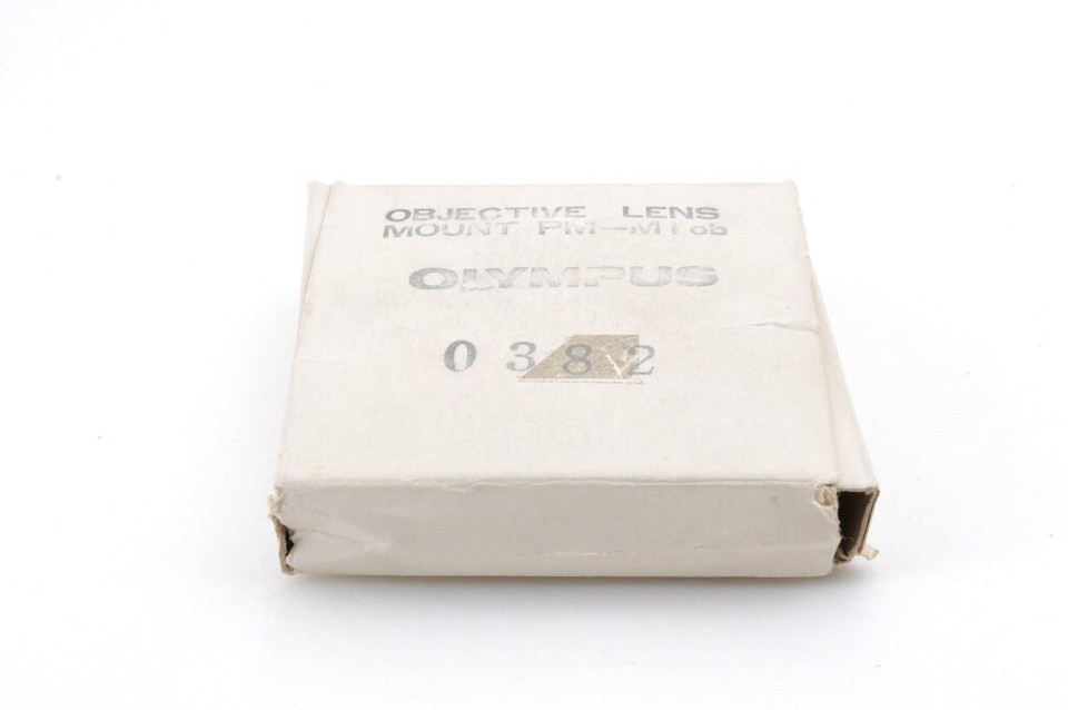 [UNUSED +BOX] OLYMPUS Objective Lens Mount adapter PM-MTob OM to RMS ...