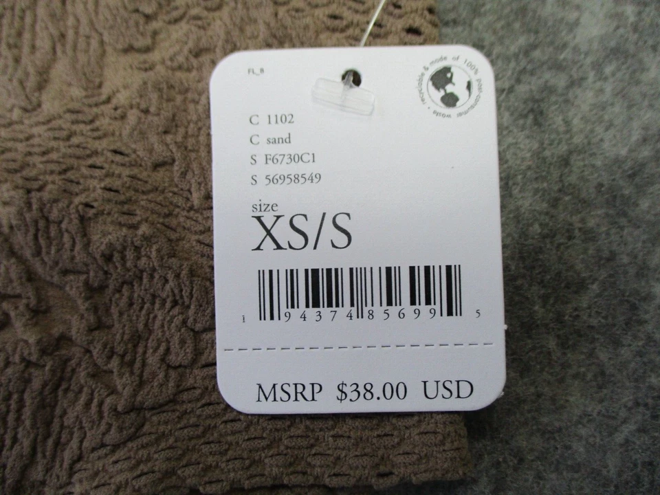 Free People Bra Womens Extra Small / Small Candy Seamless Sand Bralette NEW - Image 4 of 4