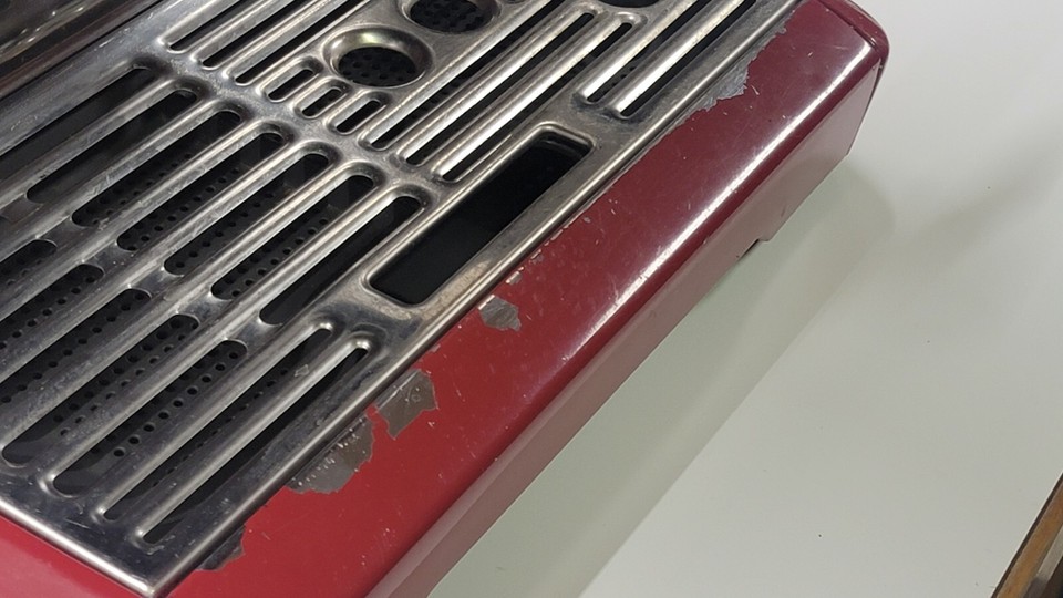 Breville BES870XL the Barista Express Espresso Machine RED! eBay