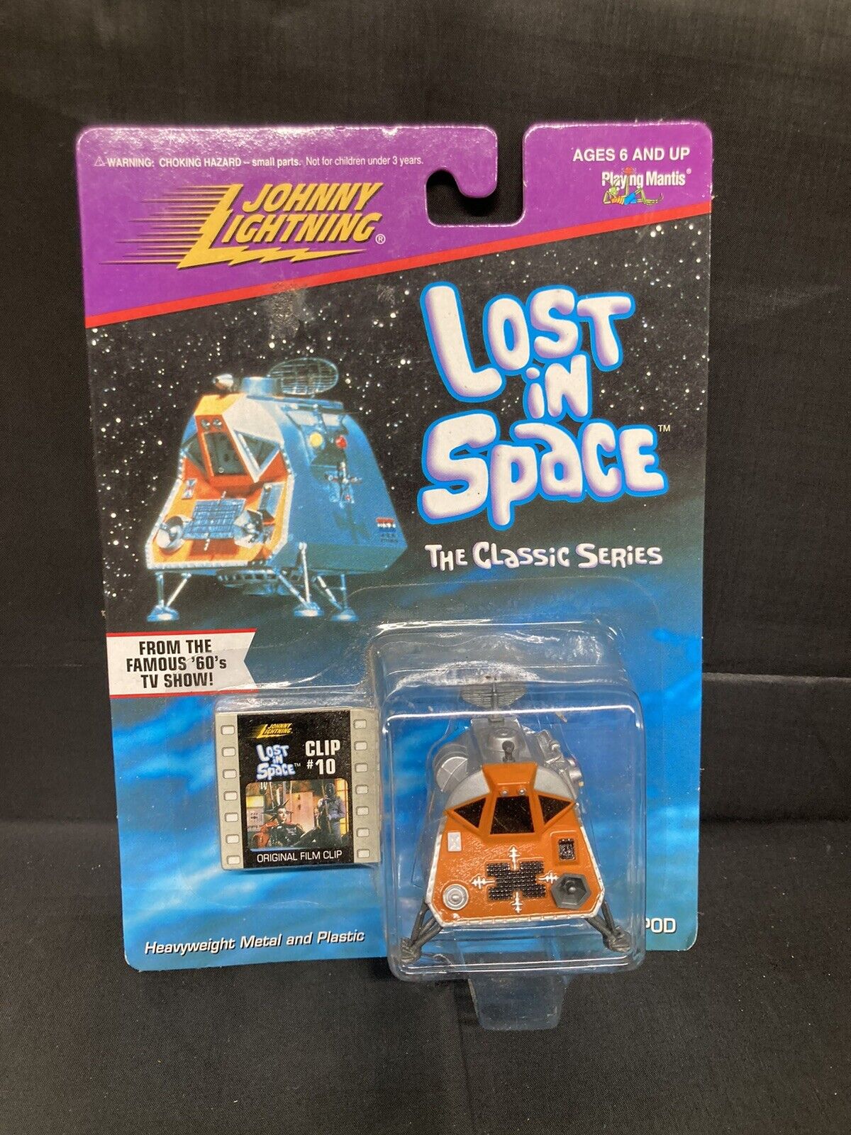 SPACE POD Clip #10 LOST IN SPACE Classic Series JOHNNY LIGHTNING diecast NIP