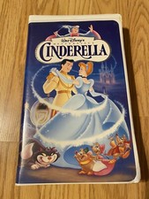 Cinderella Disney Masterpiece VHS Movie 1995
