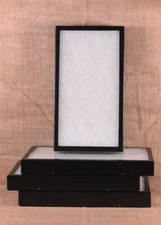 Collector's Display Case: 8 x 14 1/2 x 1 1/2" (Riker Type) - Package of 4