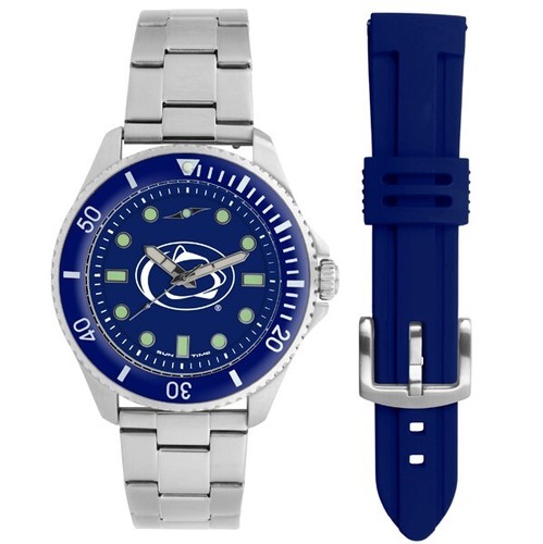 Sun Time Men's Licensed Collegiate Contender Watch Gift Set (Pick Your Team) - Picture 151 of 210