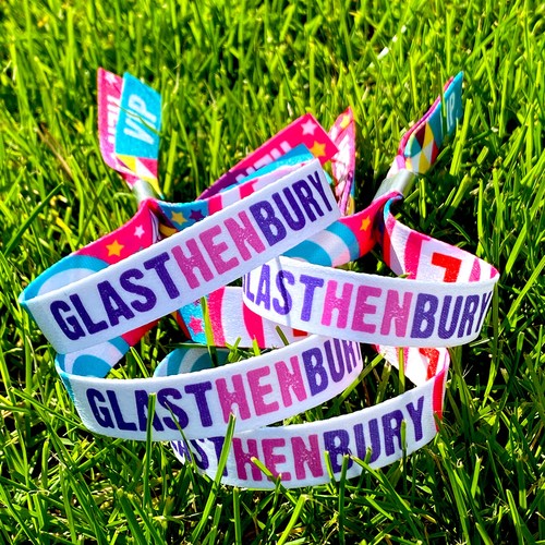 Personalised Hen Party Wristbands Custom Festival Wristband Henfest Glasthenbury - Picture 4 of 12