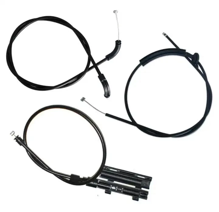 3 PCS Engine Hood Release Cable Kit for BMW 7 Series E66 730Li 740Li 750Li 760Li Foto 4 de 4