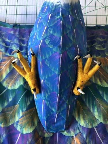 Large 3D Bald Eagle Kite 51” Wingspan 27” Body Length New without Box - Picture 7 of 8
