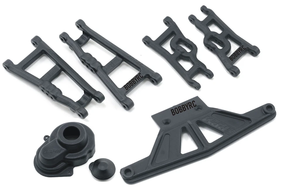 RPM Suspension Arms, Gear Cover & Bumper For Traxxas 2wd Rustler Stampede - Image 3 of 4