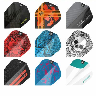     12x TARGET Dart Flights Flyer Dartflights Standard Pro Ultra Tayler RvB No6