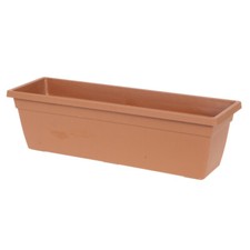 Pack of 10 Terracotta Windowbox Planters 60cm x 19cm