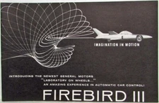 1959 General Motors Firebird III Sales brochure