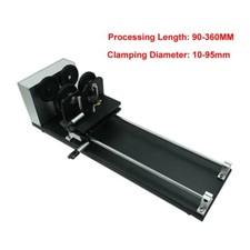 90-360mm A Axis Rotary Jig Cylinder Engraving 4th Axis Rotary Axis for Laser