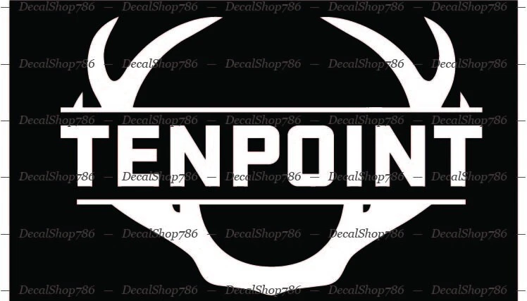 TenPoint Crossbows - Outdoor Sports/Hunting- Vinyl Die-Cut Peel N' Stick Decals