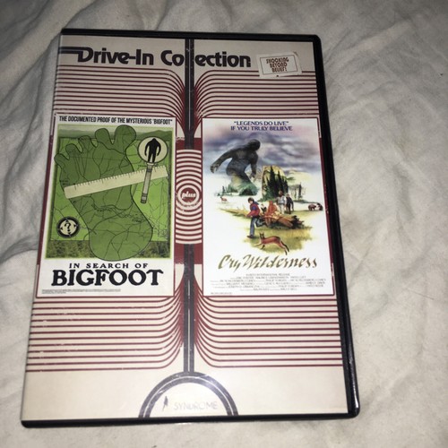 Cry Wilderness / In Search of Bigfoot (DVD) vinegar syndrome drive in