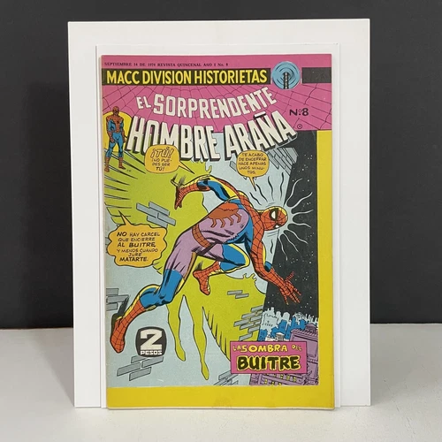 The Amazing Spider-Man #128 (#8) John Romita Sr. Cover Foreign Mexico MACC FN/VF