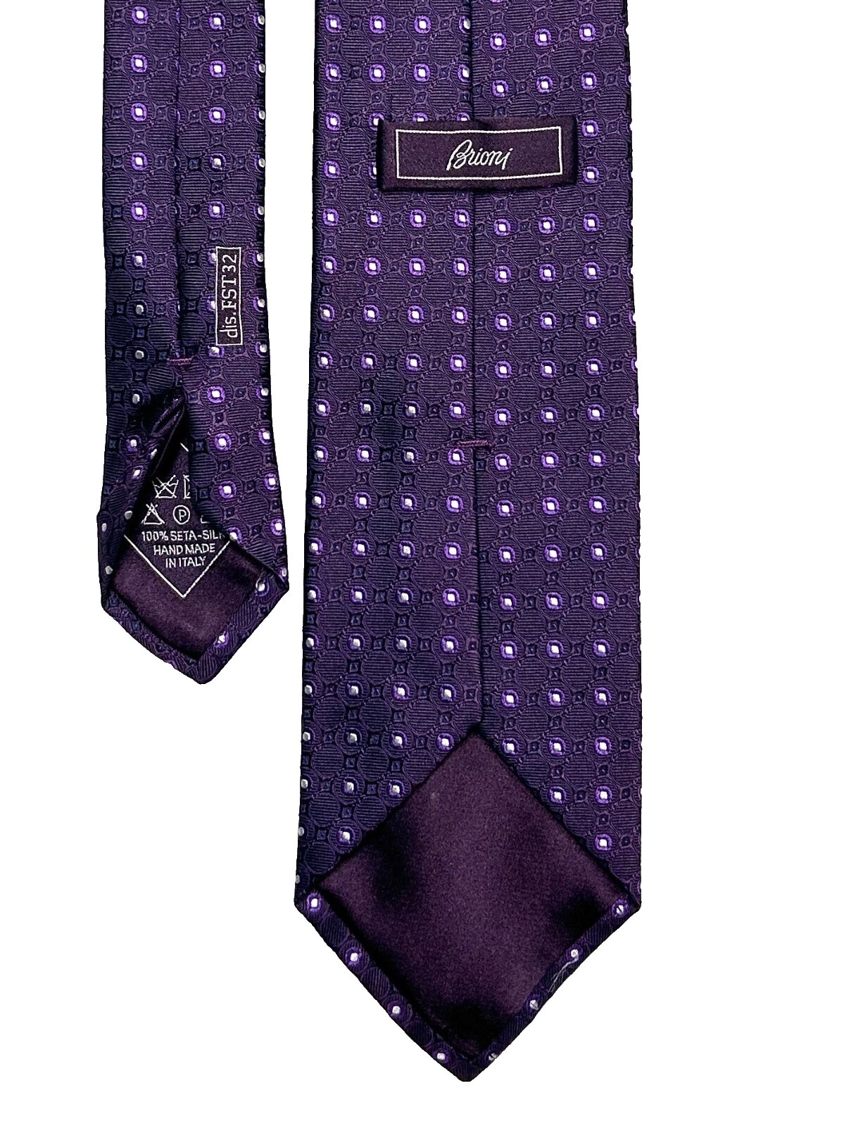 Gravata Brioni Abstrata Gravatas para Homens