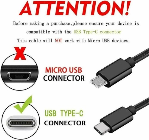 Samsung 45 Watt USB-C ricarica super veloce caricatore da parete e cavo 3 piedi NERO - Foto 5 di 8