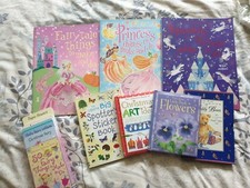 Usborne Girls Craft Books Bulk Sparkle, Fairy, Princess Easy Craft Ideas Kids 2+