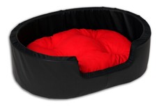 Hundebett  Hundesofa Hundeliege Hundekissen Hundekorb Robust XL Kunstleder