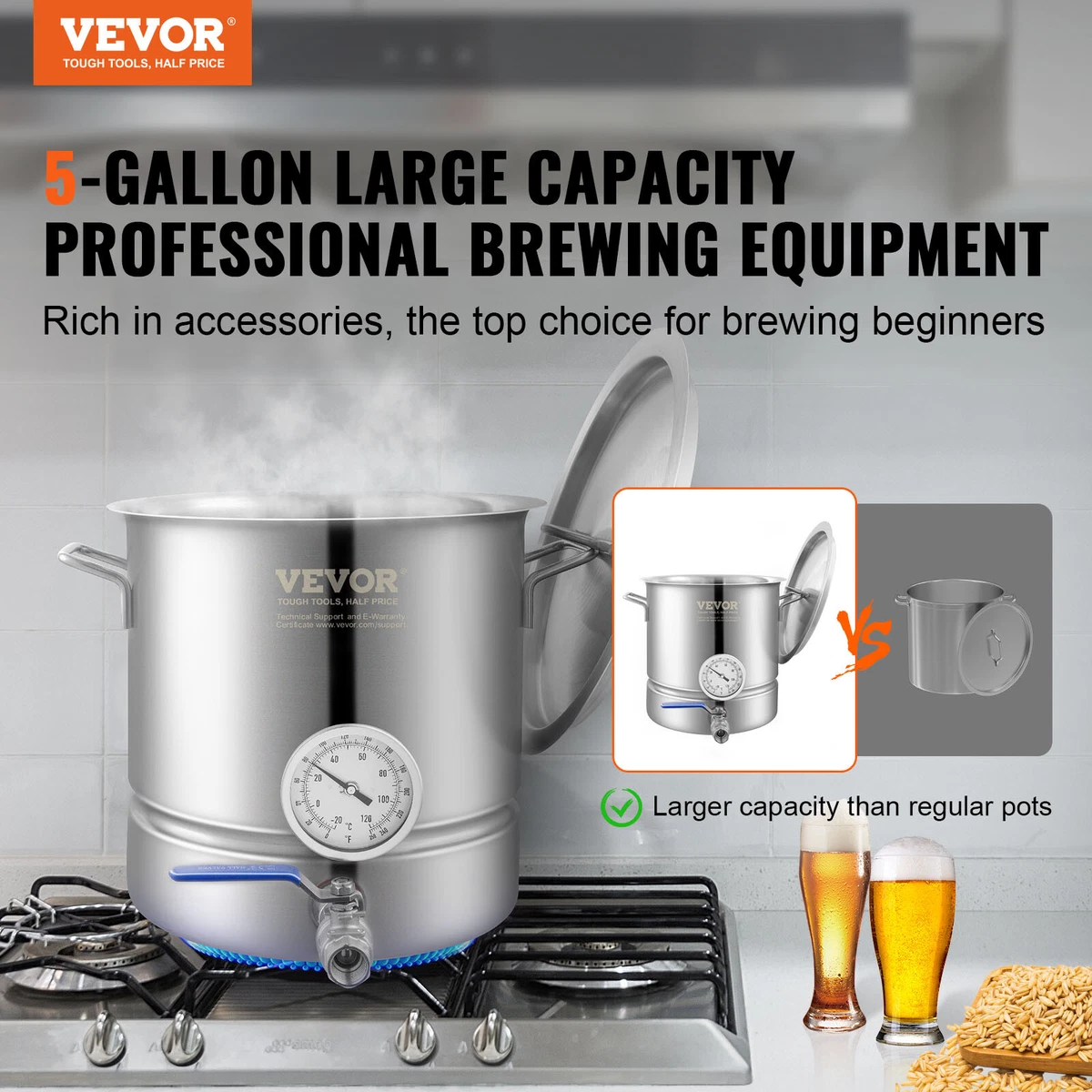 5 gallon cooking pot online