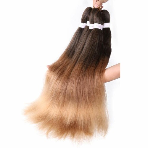 8 Packs 26 Inch Pre-Stretched Braiding Hair Extensions 90g Easy Braid Profession - 第 4/7 張圖片