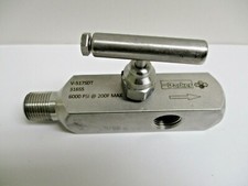 PARKER, 1/2"FNPT X 1/2" MNPT MULTIPORT VALVE ASSEMBLY, V-517SDT, 316SS