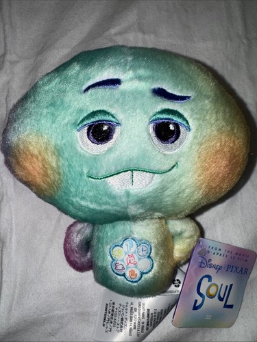 Disney Pixar Soul Number 22 Mini Bean Bag 6" Plush Toy New with Tags - 第 3/7 張圖片