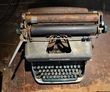 Antique Vtg 1950's Remington Typewriter Model Standard No. 17 - Parts Or Repair thumbnail