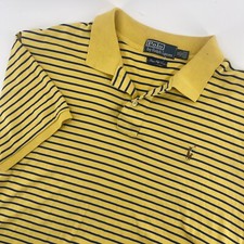 Polo Ralph Lauren Pima Soft Touch Striped Polo Shirt Mens XL