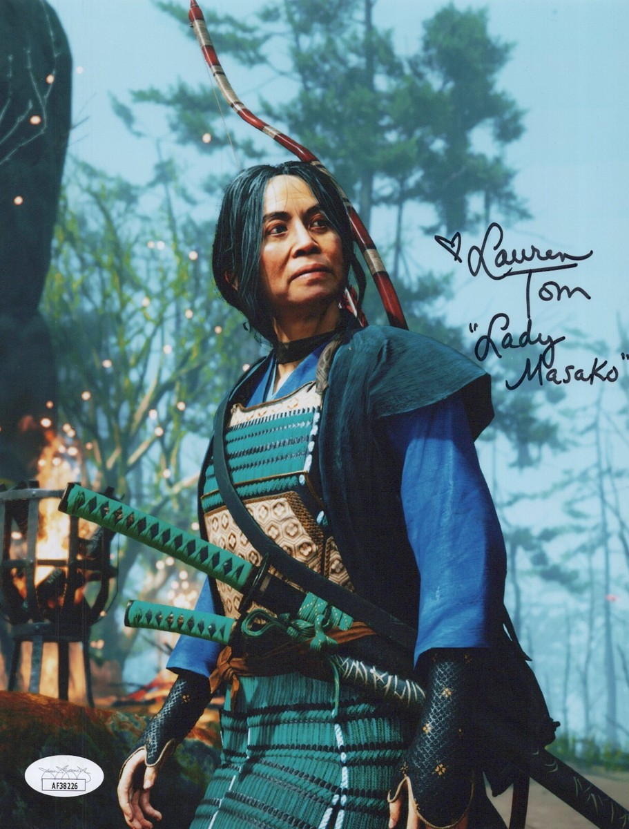 【tomso-ya様】専用ページ LAUREN TOM Signed GHOST OF TSUSHIMA 8x10 Photo LADY MASAKO