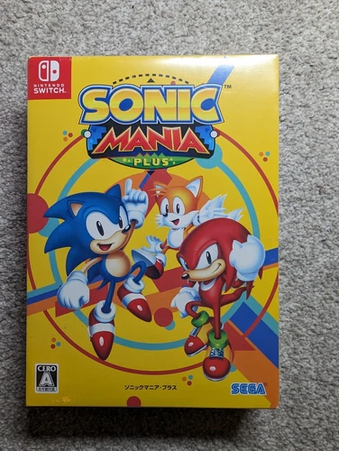 Sonic Mania Plus Nintendo Switch Soundtrack CD Artbook JP Import US seller NEW