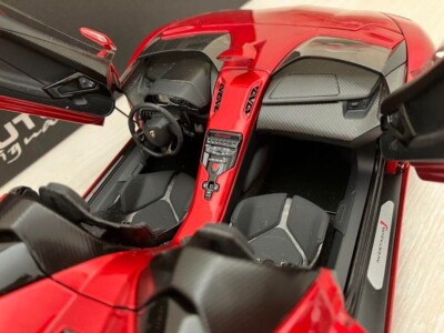 1/18 AUTOart Lamborghini Aventador J Red w/ Box From Japan