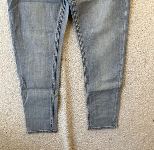 Old Navy Original Taper built in Flex High Rise Jeans Light Blue Girl’s Size 12 - Picture 7 of 12