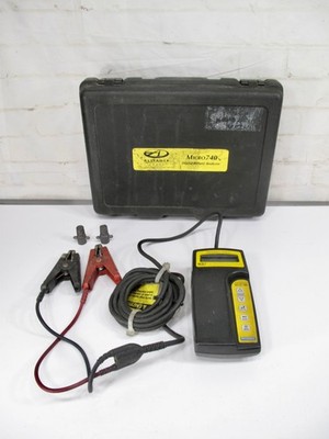 Midtronics Micro 740 PowerSensor Digital Battery Tester Analyzer 6 Volt 12 Volt