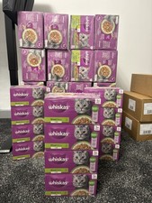 Whiskas 1+ Mixed Selection in Jelly 48 x 85 g Pouches, Adult Cat Food 3.92 per kilo