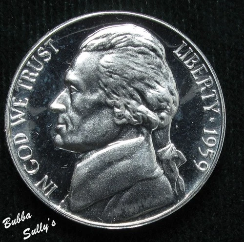1959-P Jefferson Nickel Proof — photo from another recent sale