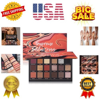 Matte Eyeshadow Palette Pro 18 Colors Pigmented Shimmer Glitter Eye Shadow Pa...
