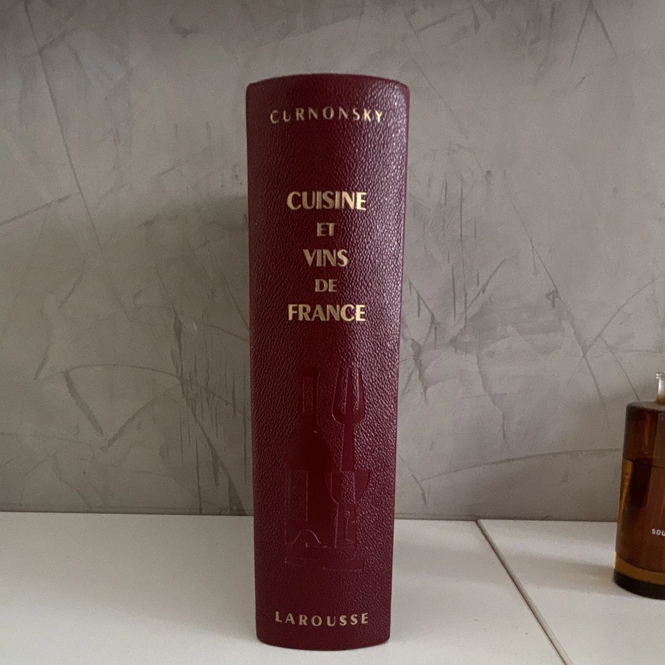Larousse Cuisine et vins de France relié, Curnonsky, livre de recettes français - Photo 2/4