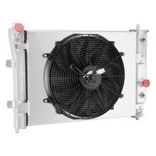 4 Row Core Radiator Fan Shroud Chevy Corvette C6 SSR 6.0 6.2 7.0 V8 2005-2013