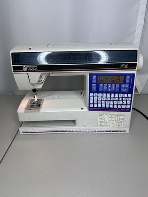 Husqvarna Viking 540 Lily Quilting Sewing Machine WORKING No Pedal