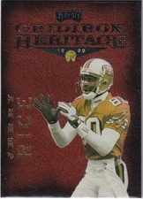 JERRY RICE 1999 PLAYOFF PRESTIGE SSD GRIDIRON HERITAGE #GH18