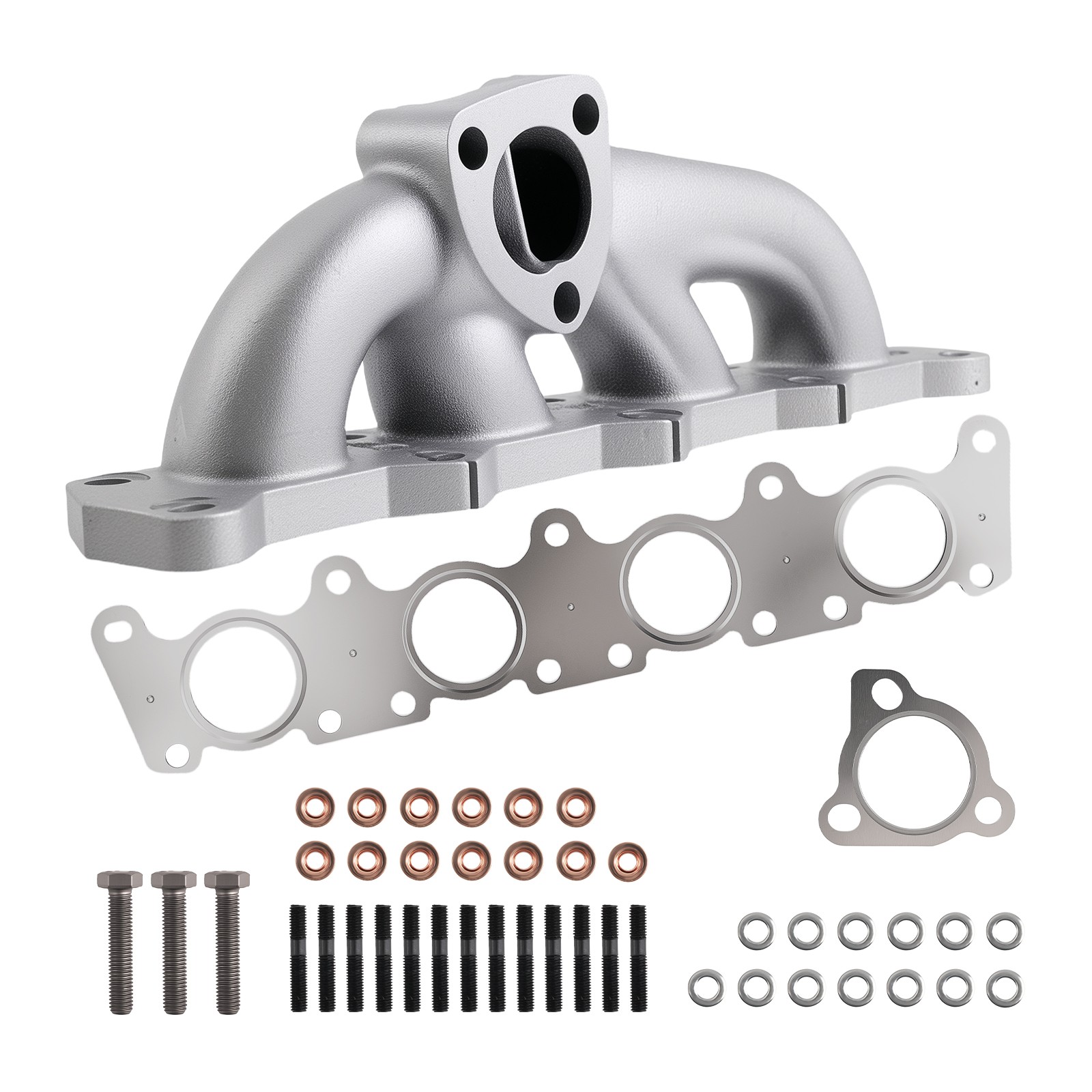 Collecteur d'échappement fonte 06A253033AL haute durabilité pour VW Jetta 1.8T