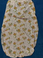 Vintage Big Little Bird Fitted Crib Sheet Baby Muppets Ink Sesame Street 1297
