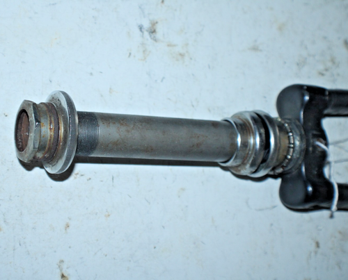Vintage Peugeot 27" Road Bike Fork 1" Threaded 175mm Steel Rigid USA Shipping :) - Picture 3 of 17